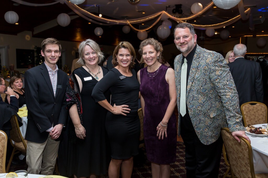 Community Foundation staff Matthew, Amy, Nancy, Janet, George