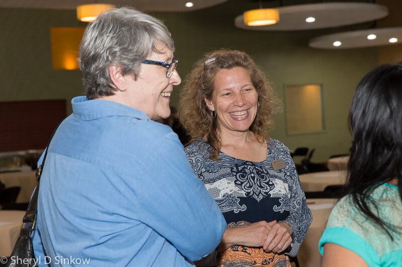 Helen Saunders and Janet Cotraccia