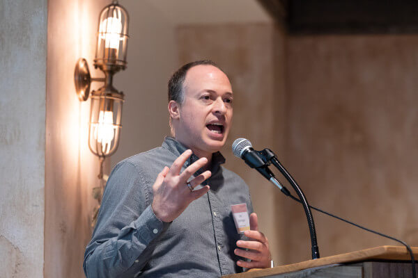 Joey Steinhagen, Artistic Director, Running to Places, Theatre Company; also, director of Hairspray, Ithaca High School's spring 2018 musical